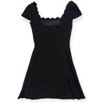 B Darlin Black Dress size 3/4 Scallop Neckline Photo 1