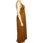 COS  ATELIER Cutout Slip Maxi Dress, Terracotta, 12 (US) Photo 8
