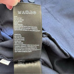 Whistles Brand Women's Eva Navy Blue Ankle Zip Trousers Size 8 Photo 9