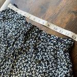 Vintage 100% silk floral prairie modest shorts split skirt high waisted boho Size L Photo 6