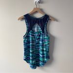 Lululemon Sculpt Tank in Seven Wonders Multi / Hero Blue Top Cut Out sleeveless Photo 3
