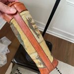 Tommy Bahama Vintage 90s Y2K  Palm Tree Tapestry Baguette Bag Purse Photo 6