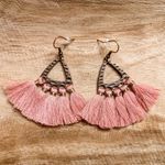 adri's Mauve Tassel Earrings Photo 0