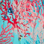 Tori Richard ’s coral reef tropical fish off the shoulder belted dress size xs Photo 1