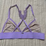 PINK - Victoria's Secret Pink Lavender Triangle Lace Bralette with Lace Details Photo 2