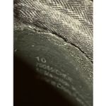 Maurice's  Women's 10 Cheri Black Faux Leather Wedge Ankle Booties Preppy Photo 7