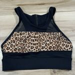 Zyia  Black Leopard All Star Sports Bra Women’s XS Photo 1