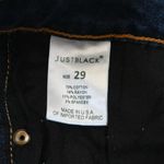 Just Black  Women's 29 Straight Crop Split Raw Hem Jean Photo 9
