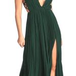 Windsor Emerald Pleated Formal Dress Photo 0