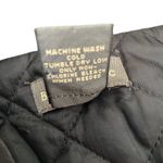 Banana Republic gray and black sherpa sleeveless zip up vest women's size small Photo 9