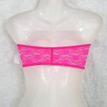 Charlotte Russe  Lace Bandeau Bikini Top Medium NWT Photo 1