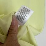 Halogen 𝅺 Top blouse SMALL Yellow Cap Sleeve casual NWT Photo 10