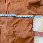 Just Female Anthropologie beautiful genuine lamb leather kimono style jacket NEW Tan Photo 7