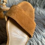 M. Gemi camel brown suede platforms Tan Size 7.5 Photo 3