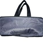 Tumi Black Shoulder Diaper Bag Nylon Pockets Large Full Zip Double Handles Women Photo 5