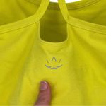 Beyond Yoga  NWT Slim Racerback Cropped Tank Citrus Pop Heather Yellow Medium Photo 4