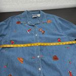 Bill Blass Vintage  Western Embroidered Button Front Blouse Women's Size 1X Photo 8