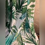 Cupshe  Green White Tropical Maxi Sundress
Deep side slit cutouts summer beach Photo 4