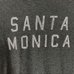 Brandy Melville John Galt black and white striped short sleeve Santa Monica shirt Photo 8