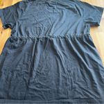 Nike Plus Size Black T-Shirt Dress with Drawstring Waist β 2X Photo 4