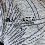 Athleta Be Present Grey Palm Leaf Print Leggings Photo 2