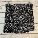 Gap Mini Skirt Gray Leopard Print-Medium Photo 0