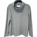 Dudley Stephens Fleece Turtleneck Tunic Gray Size XXL Photo 0