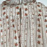 Anthropologie Let Me Be Mock Neck Sheerf Long Sleeve Mini Dress XS Cottagecore Photo 9