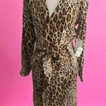Frame  Leopard Print Button Belted Dress Size Small NEW NWT Photo 1