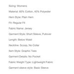 Zoe & Liv NEW  Women's Dog Mom Club Graphic T-Shirt size M Black Photo 3