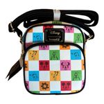 Lounge Fly Disney Mickey Mouse and Friends Checkered crossbody bag purse handbag Photo 0