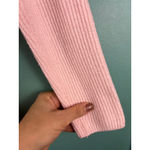 Banana Republic  Pink Cowl Neck Sweater M | Soft Knit Long Sleeve Pullover Photo 2