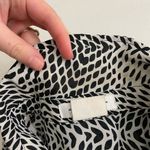 EUC Vintage Roth LeCovan women’s black white collared button front blouse M/L Size M Photo 5