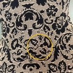 Torn By Ronny Kobo Dress Bodycon Knit Floral Stretch Mini Fitted Short Sleeves Photo 9