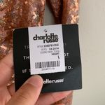 Charlotte Russe Charolette Russe Pink Sequin Plunge Neck Mini Long Sleeve Dress Photo 5