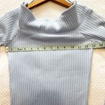 Nation Ltd Nation Val Off the Shoulder Ribbed Top in Bell Blue size Photo 10