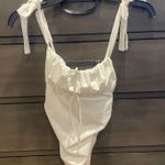 Princess Polly White Tie Bodysuit Photo 0
