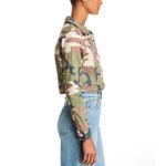 Cinq à Sept  Camo Cropped Jacket Photo 3