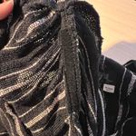 Sybil California Striped Dress L Boho Festival Resort Beach Lagenlook Pockets Black Size L Photo 6