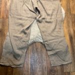 Kut From The Kloth  Pants Size XXL Linen Blend Tan Pull On Flowy Elastic Waist Photo 8