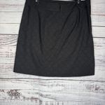 LOFT Black Eyelet Pencil Skirt Size 8 NWT Work Career Lined Photo 3