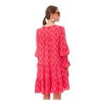 Tuckernuck Pomander Place Hot Pink Ikat Kenzo Dress Women’s Size XS Tiered Photo 11