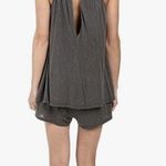 LA Made Black Sleeveless Knit Romper New Medium Photo 2