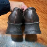 VTG LEI Y2K brown chunky platform loafers buckles size 11 Photo 10