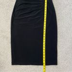 Betsy and Adam  Rhinestone Long Sleeve Cutout Sheath Dress Black 6‎ Photo 9
