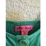 Betsey Johnson  Tiered Dress Y2K M‎ Mini Milkmaid Kelly Green Smocked Cottagecore Photo 2