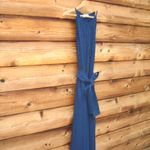 Apiece Apart NWOT  Isla Textured Sleeveless Wide Leg Jumpsuit Navy 6 Photo 3