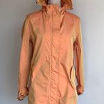 Gimo’s Coated Yellow Parka Jacket Size M Photo 2