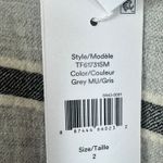 Derek Lam  10 Crosby Striped Flannel Ruffle Blouse‎ NWT Sz 2 $325 MSRP Photo 4