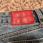 ZARA  Trafaluc distressed denim skirt Photo 1